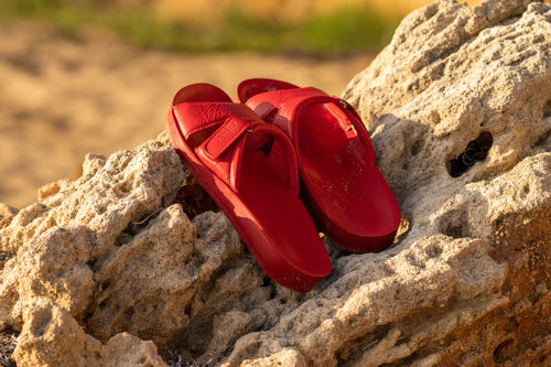 DrLuigi leather medical sandals for summer foot hygiene
