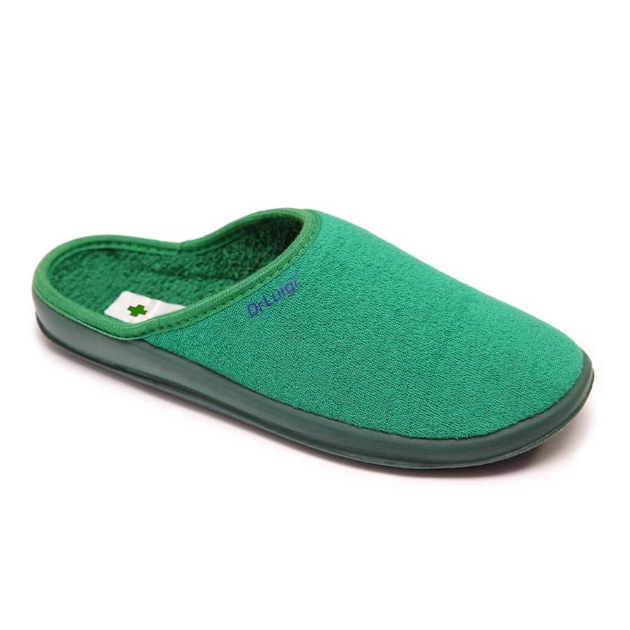 DrLuigi® Orthopedic Slippers for Men - Comfortable Medical Footwear Green