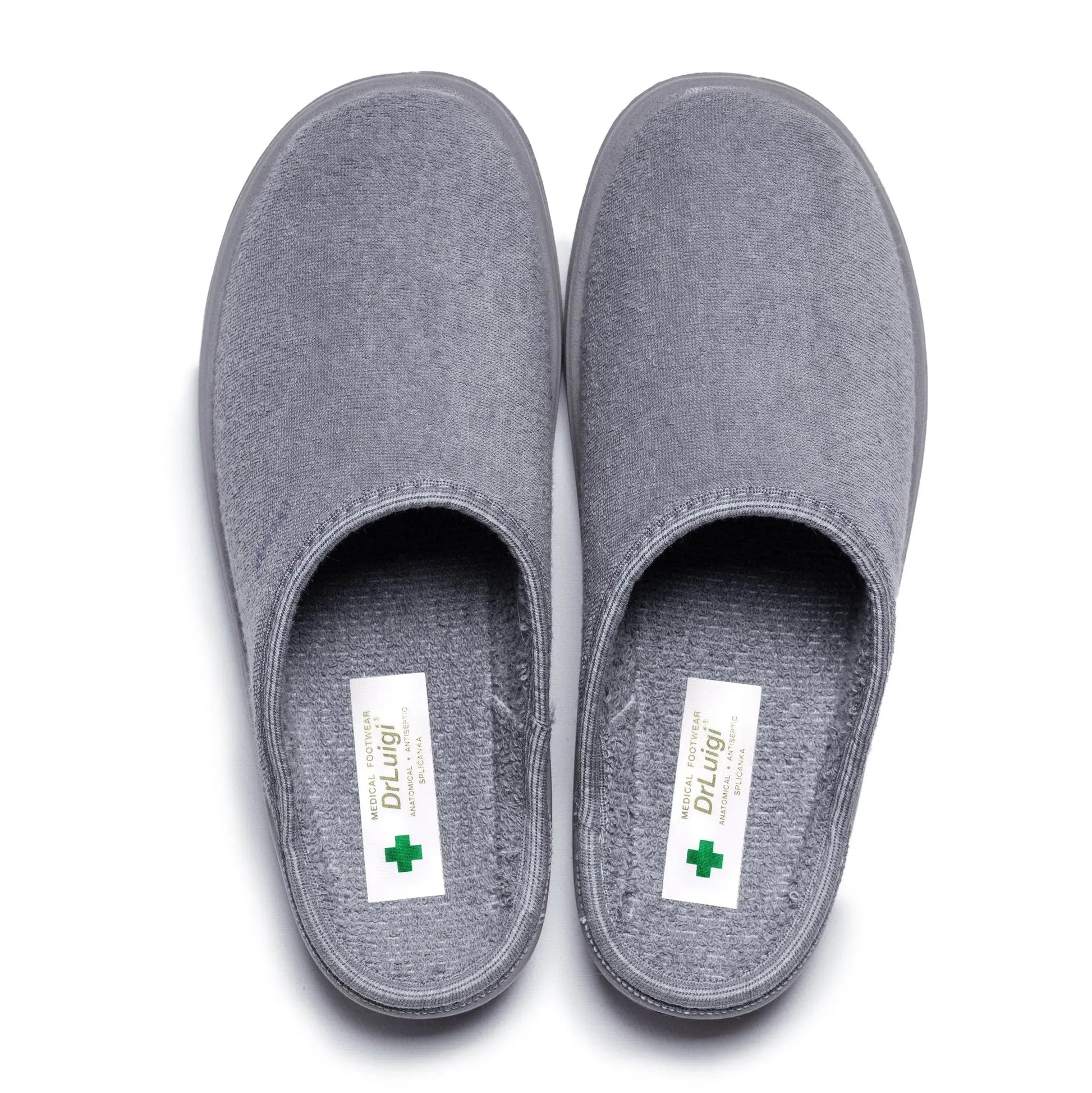 DrLuigi® Orthopedic Slippers for Women - Comfortable Medical Footwear Gray drluigi