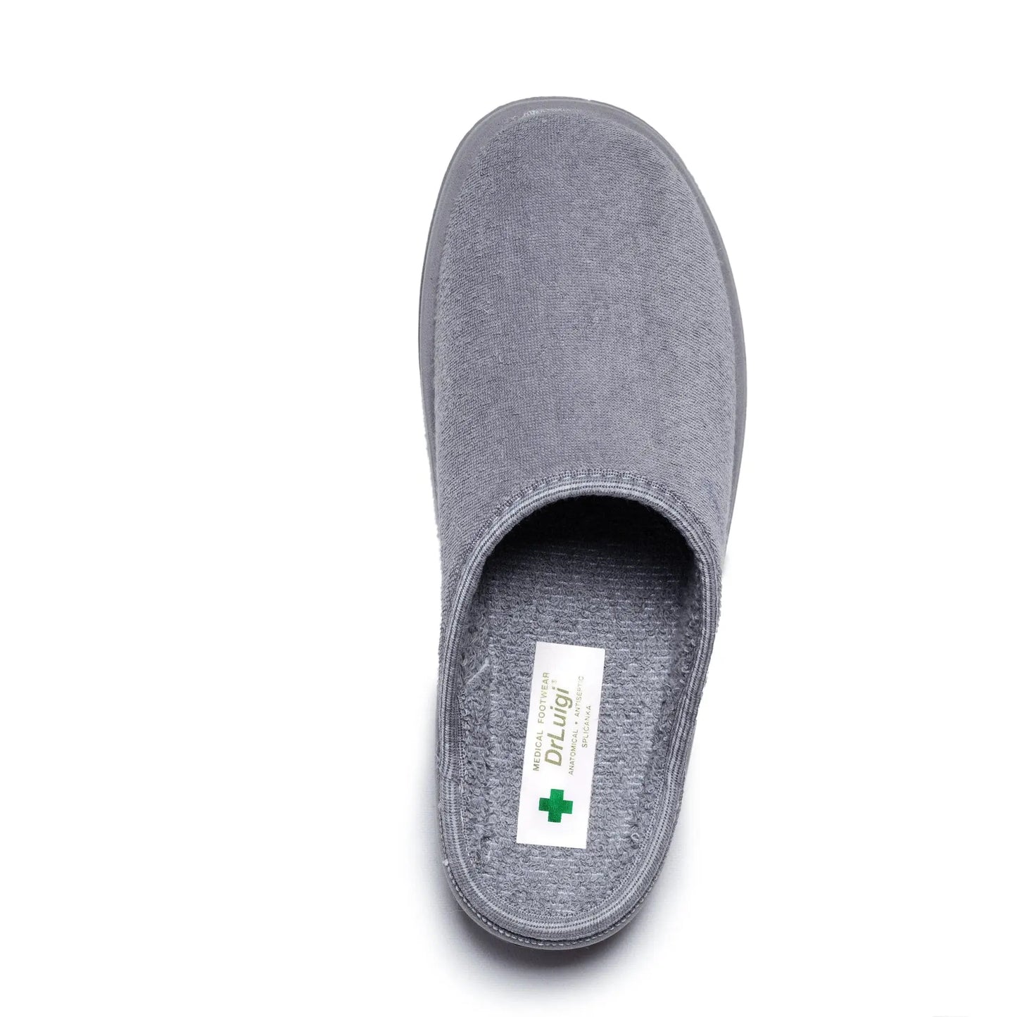 DrLuigi® Orthopedic Slippers for Men - Comfortable Medical Footwear Gray drluigi