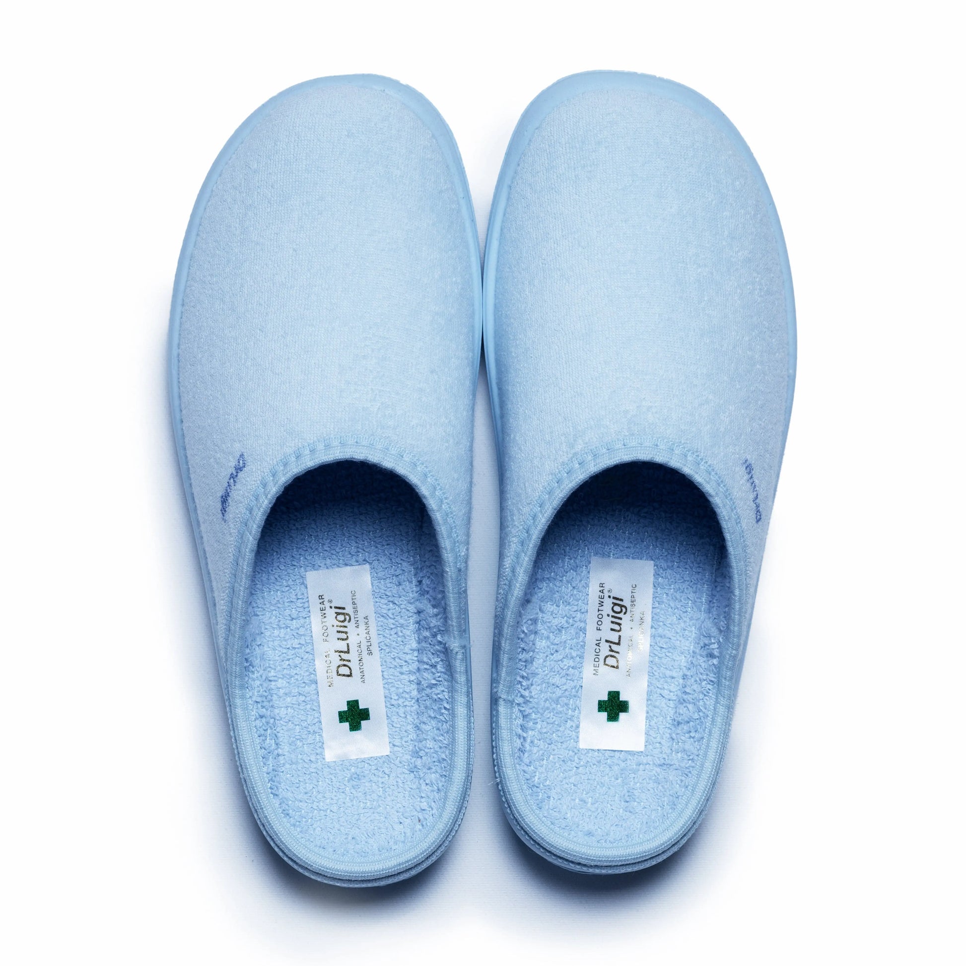 DrLuigi® Orthopedic Slippers for Women - Comfortable Medical Footwear Baby blue drluigi