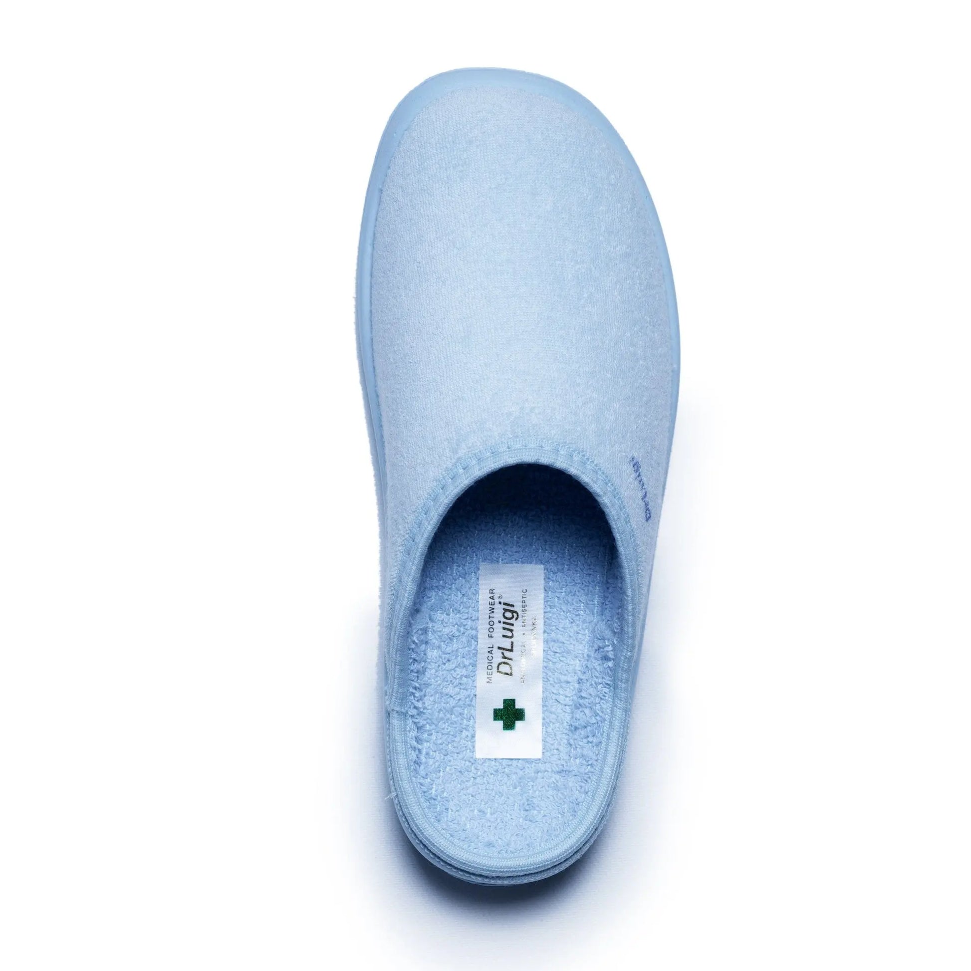 DrLuigi® Orthopedic Slippers for Men - Comfortable Medical Footwear Baby blue drluigi