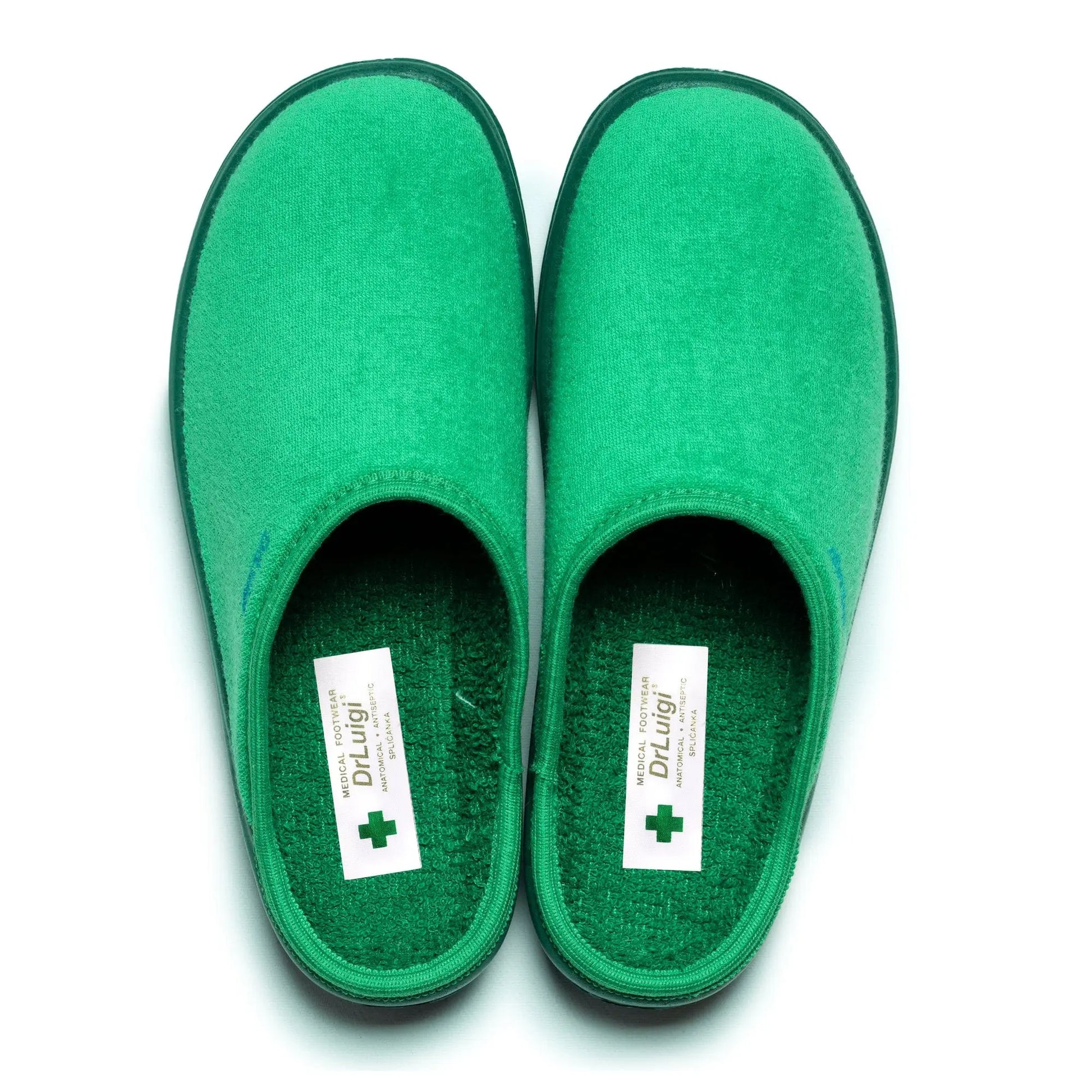 DrLuigi® Orthopedic Slippers for Women - Comfortable Medical Footwear Green drluigi