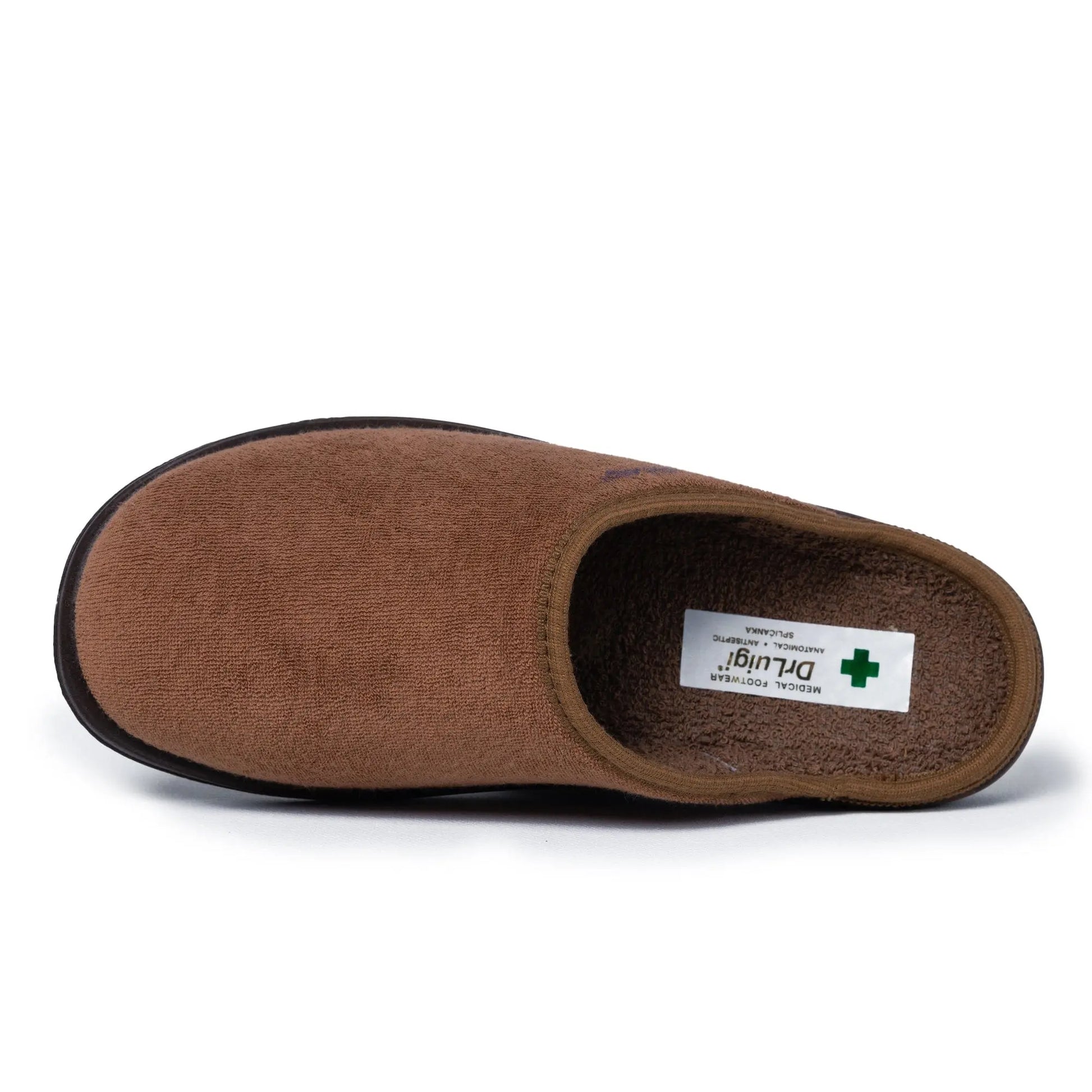 DrLuigi® Orthopedic Slippers for Women - Comfortable Medical Footwear Brown drluigi