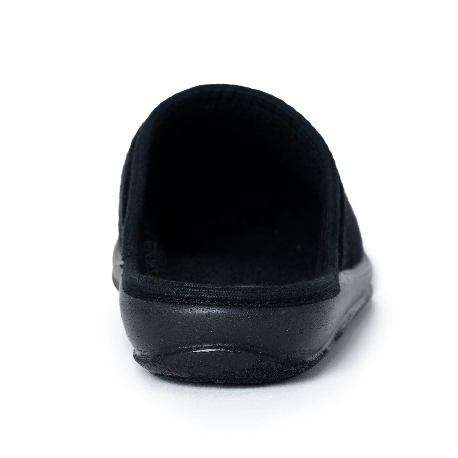 DrLuigi® black medical slippers sole, non-slip tread pattern