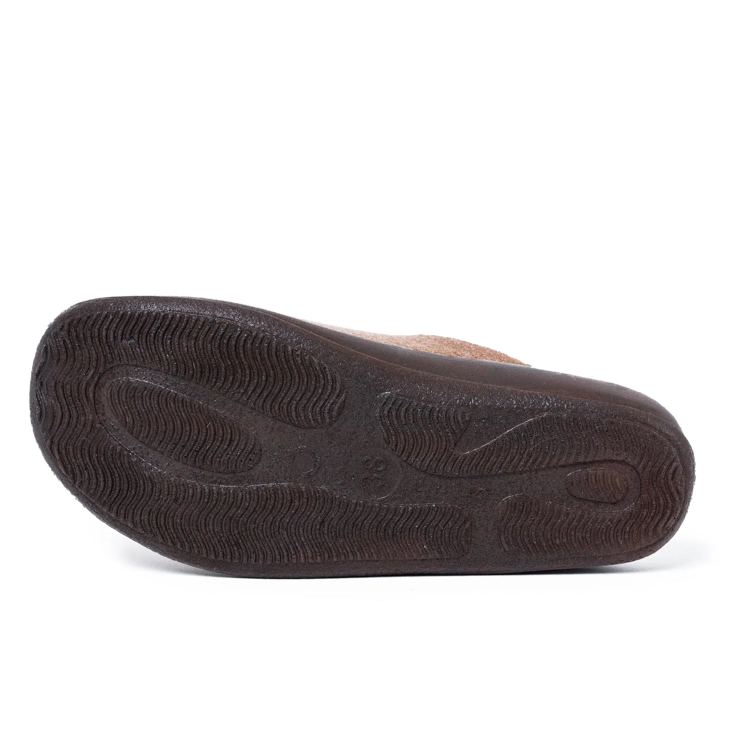 DrLuigi® brown medical slippers sole, non-slip tread pattern